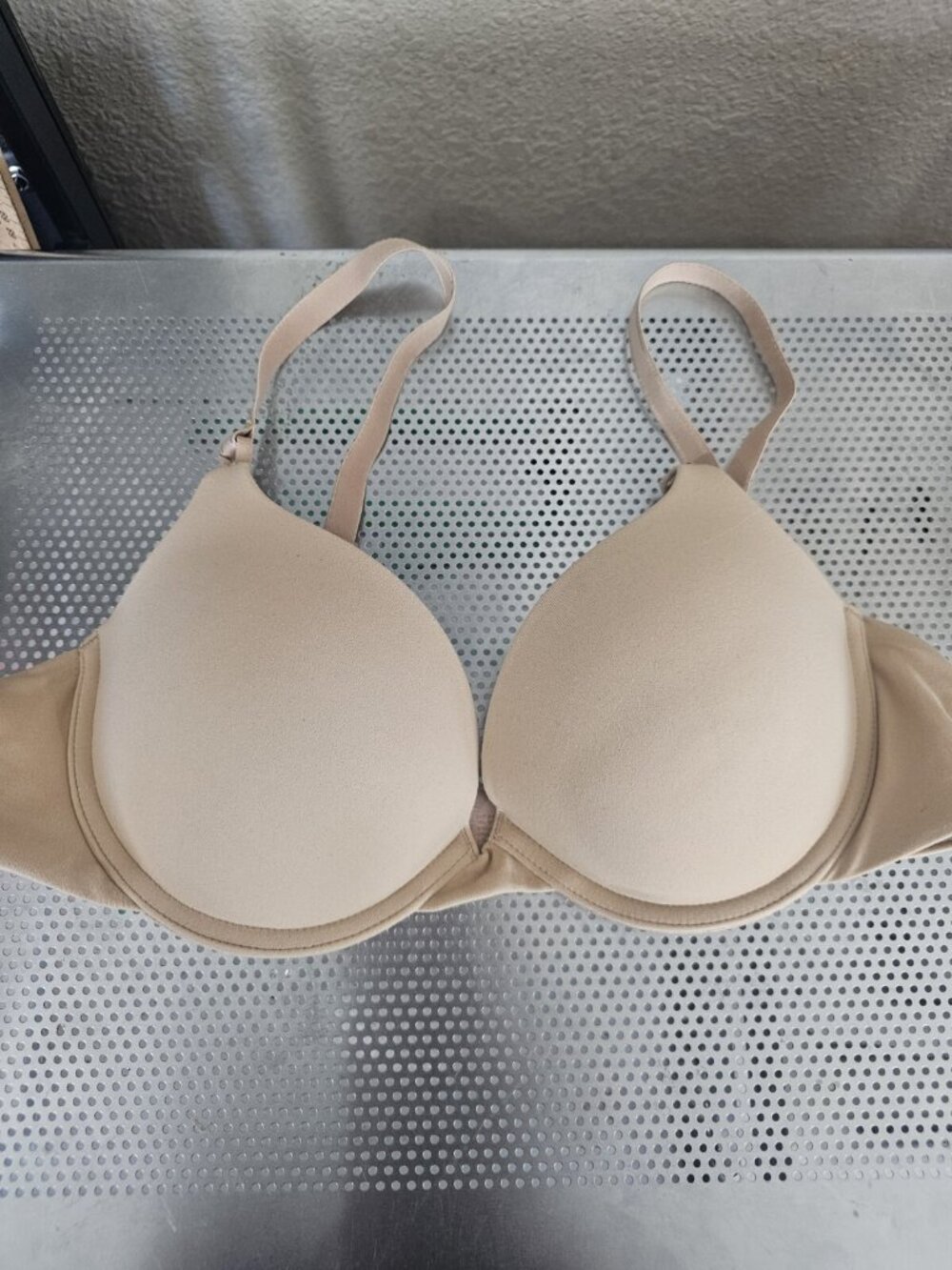 Soma Embraceable Tailored Push Up Bra Nude Underwired Women's 36B